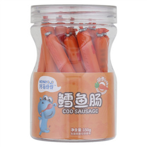 河马伢伢鳕鱼肠（胡萝卜味）