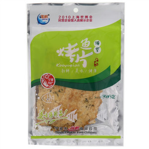 漲朝海苔烤鱼片