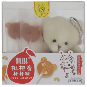 佩琪枇杷膏棒棒糖