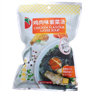 大润发鸡肉味紫菜汤