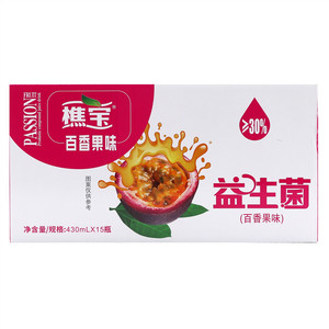 樵宝百香果味益生菌饮料