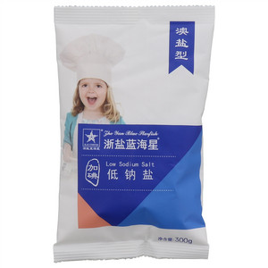 雪涛低钠盐（加碘食用盐）珍品海盐型