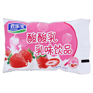 君乐宝草莓味酸酸乳乳味饮品