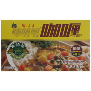 味达佳味叽叽原味咖喱