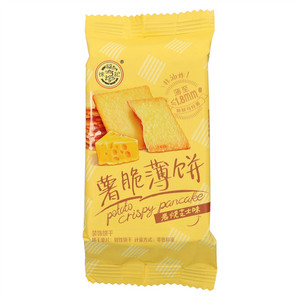 徐福记岩烧芝士味薯脆薄饼装饰饼干