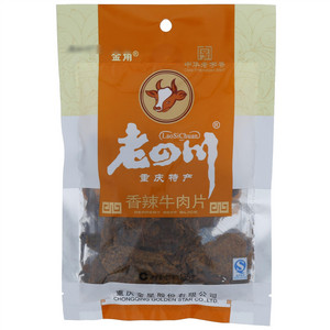 金角老四川香辣牛肉片