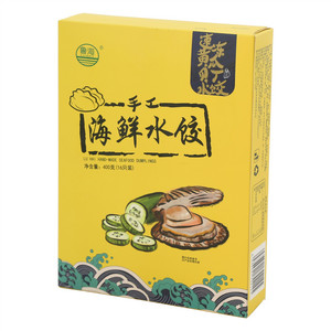 鲁海速冻黄瓜贝丁水饺（速冻生制品）