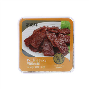 高品轩五香猪肉脯165克