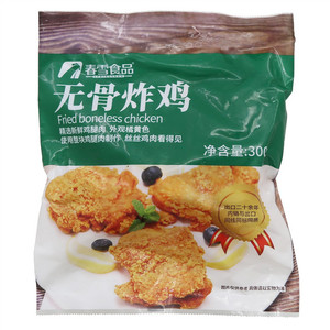 春雪食品无骨炸鸡(速冻调制食品)