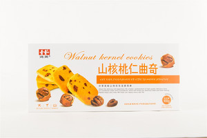 鸿英山核桃仁曲奇100g