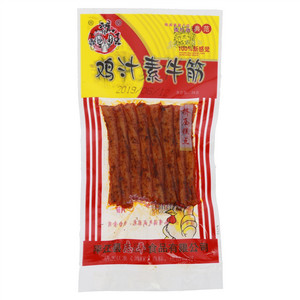鸿旺鸡汁素牛筋（挤压糕点）
