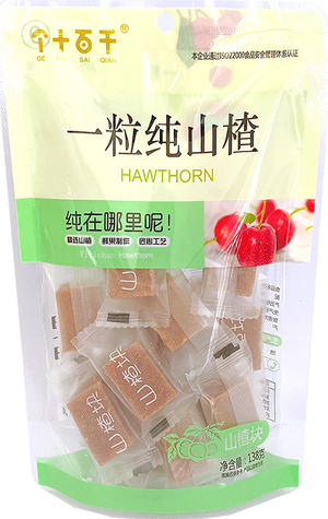个十百千山楂块