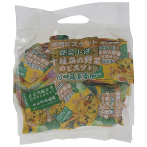 顶丰浦幌ビスケツ卜肉松海苔味蔬菜小饼