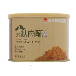 三江购物无糖肉酥100克