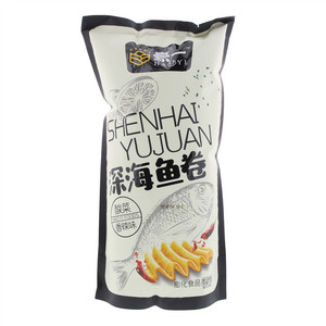 豪一深海鱼卷-酸菜香辣味（含油型膨化食品）