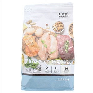 贝肯奇阿拉斯加专用多种肉犬粮