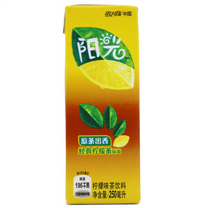 阳光柠檬茶味饮料