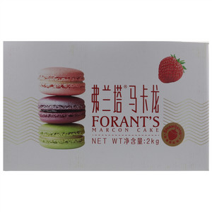 弗兰塔马卡龙草莓味蛋糕