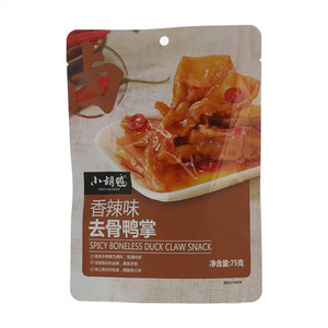 XIAOHUDUCK小胡鸭辐照食品香辣味去骨鸭掌