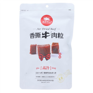 北方牛人原味香撕牛肉粒