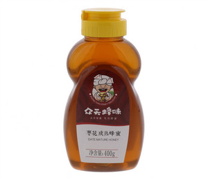 众天蜂味枣花成熟蜂蜜400g