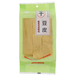 尝乡味干豆皮