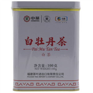中茶蝴蝶牌白牡丹茶白茶