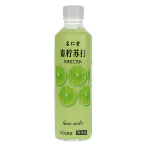 名仁堂青柠味果味苏打饮料