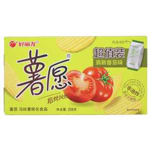 ORION好丽友薯愿清新番茄味马铃薯膨化食品