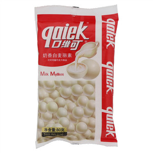 口维可奶香白麦丽素