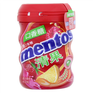 清果夹心无糖酸柠檬红果味