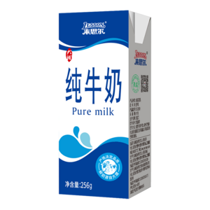 来思尔纯牛奶256g