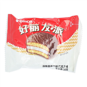 ORION好丽友·派巧克力味涂饰蛋类芯饼