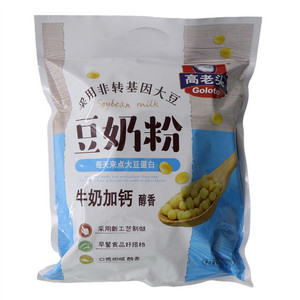 高老头牛奶加钙豆奶粉