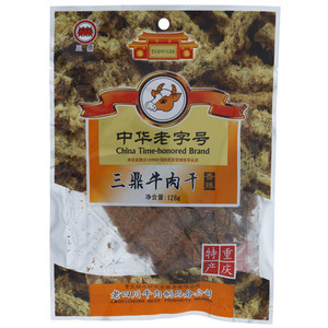三鼎香辣牛肉干