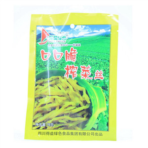得益绿色口口脆榨菜丝