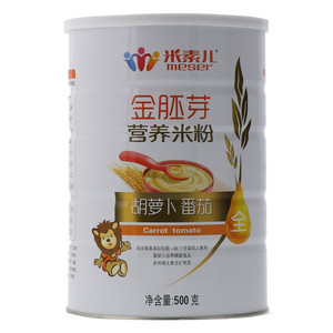 米素儿金胚芽胡萝卜番茄营养米粉