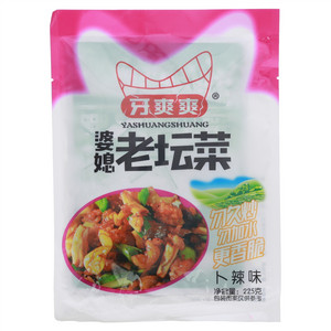 牙爽爽卜辣味婆媳老坛菜