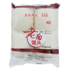 万品鲜麦老面馒头