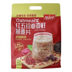 皇麦世家红五珍奇亚籽燕麦片