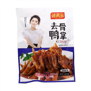 鲜满多去骨鸭掌（泡椒味）