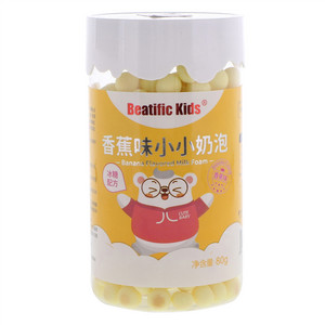 Beatific Kids香蕉味小小奶泡