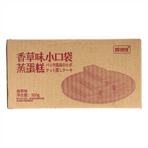百乐芬香当当香草味蒸蛋糕