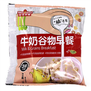 牛奶谷物早餐