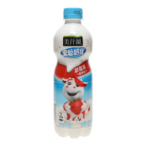 美汁源果粒奶优草莓味水果牛奶饮料