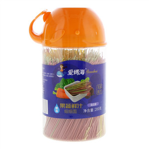 爱妈海果蔬鲜汁细细面（混合装）