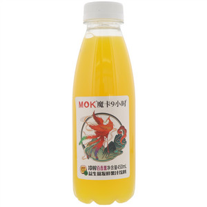 MOK摩卡9小时冷榨百香果益生菌发酵果汁饮料