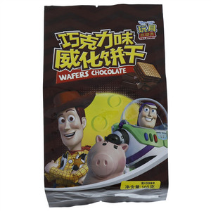田趣玩具总动员巧克力味威化饼干