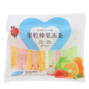 蜡笔小新综合口味果粒棒果冻条