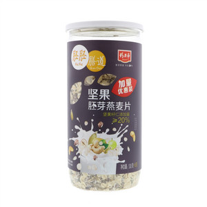 精力沛坚果胚芽燕麦片538克+50克